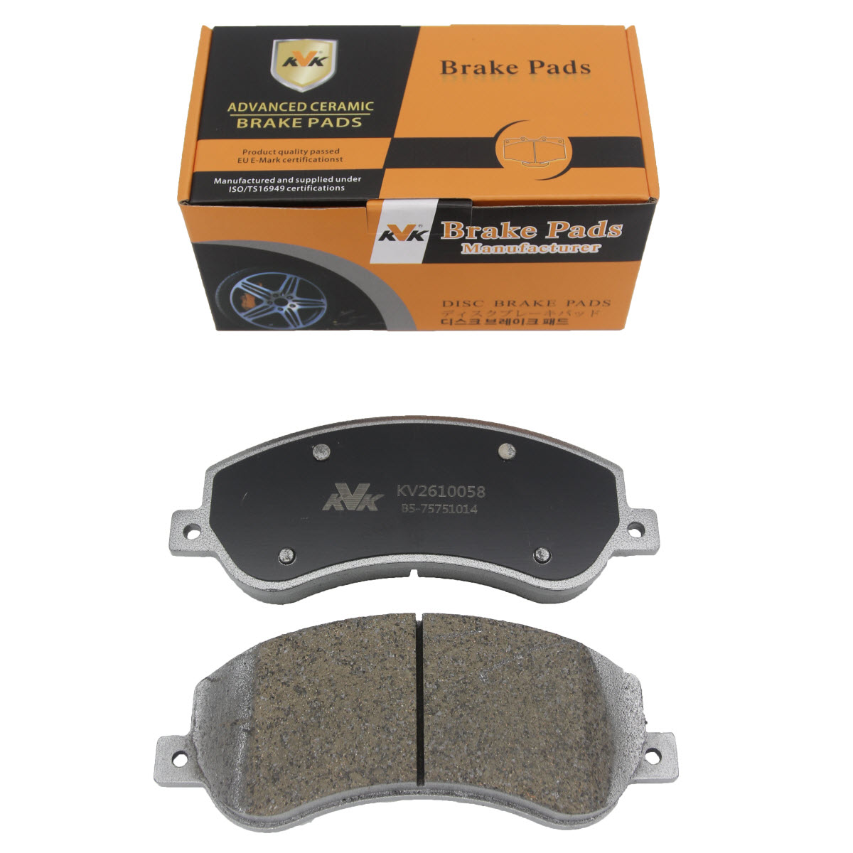 Ford No Dust Blue Brake Pad from China manufacturer Guangzhou IFK