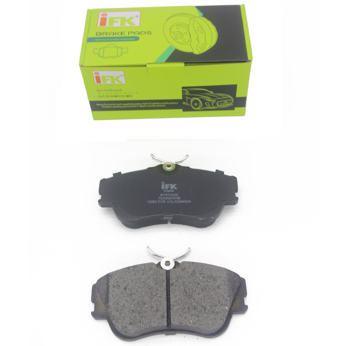 Low metallic No asbestos colored auto brake Pad Buy Low metallic auto