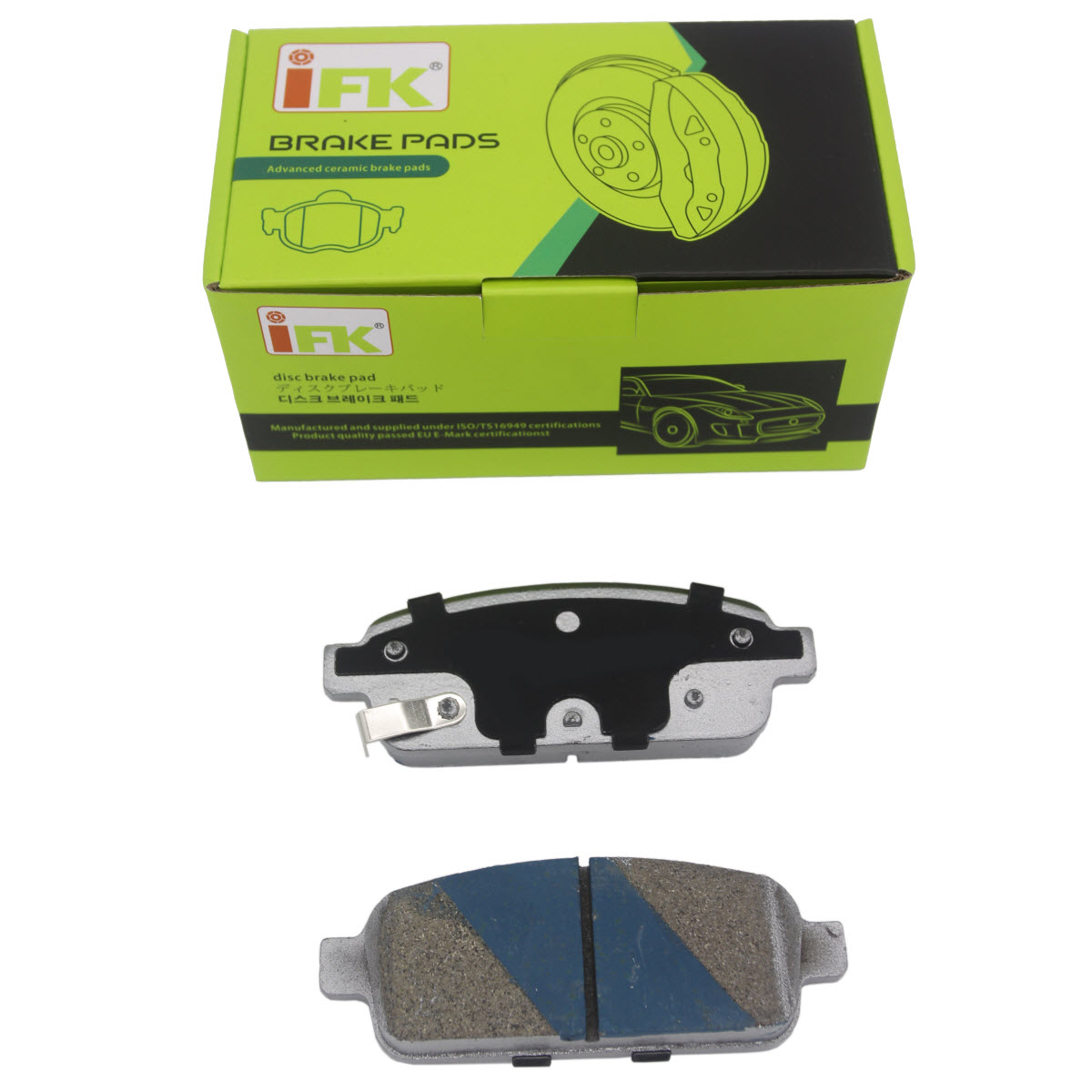 Non Asbestos No asbestos colored auto brake Pad Buy No asbestos Non
