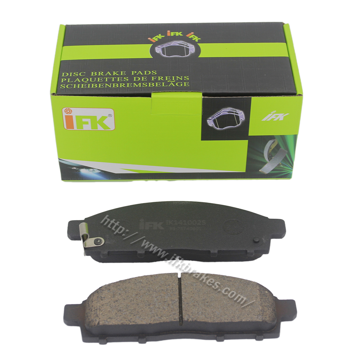 Organic No dust colored auto brake Pad Buy No dust Organic auto brake